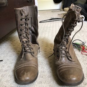Steve Madden Combat Boots